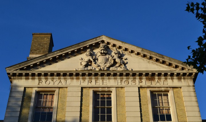 The former Royal Free Hospital on Gray's Inn Road
