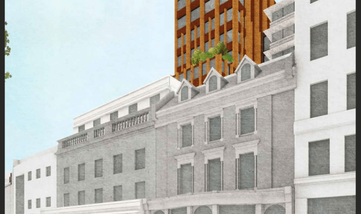 330 Gray's Inn Road, proposed orange hotel building