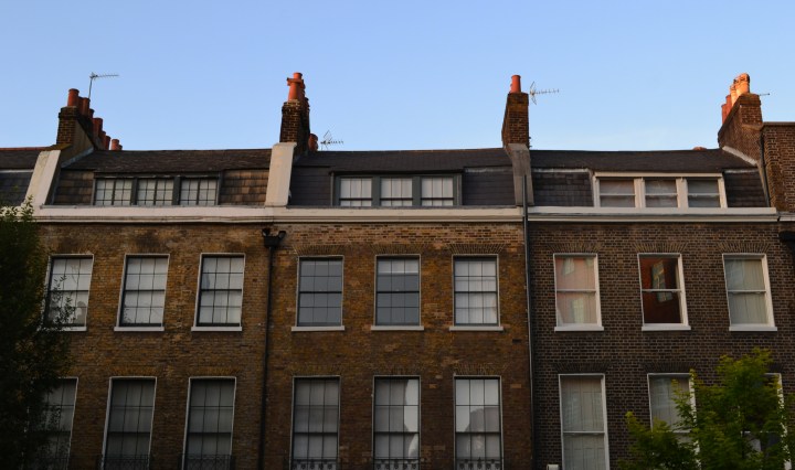 Georgian terraces on Doughty Street, Bloomsbury