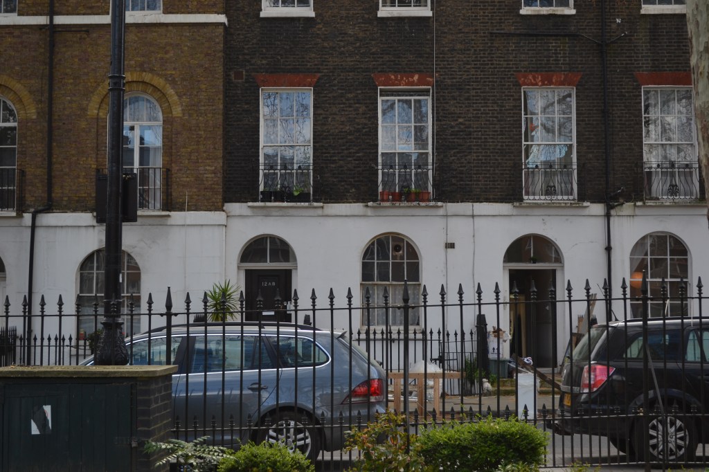 Georgian terraces on Regent Square